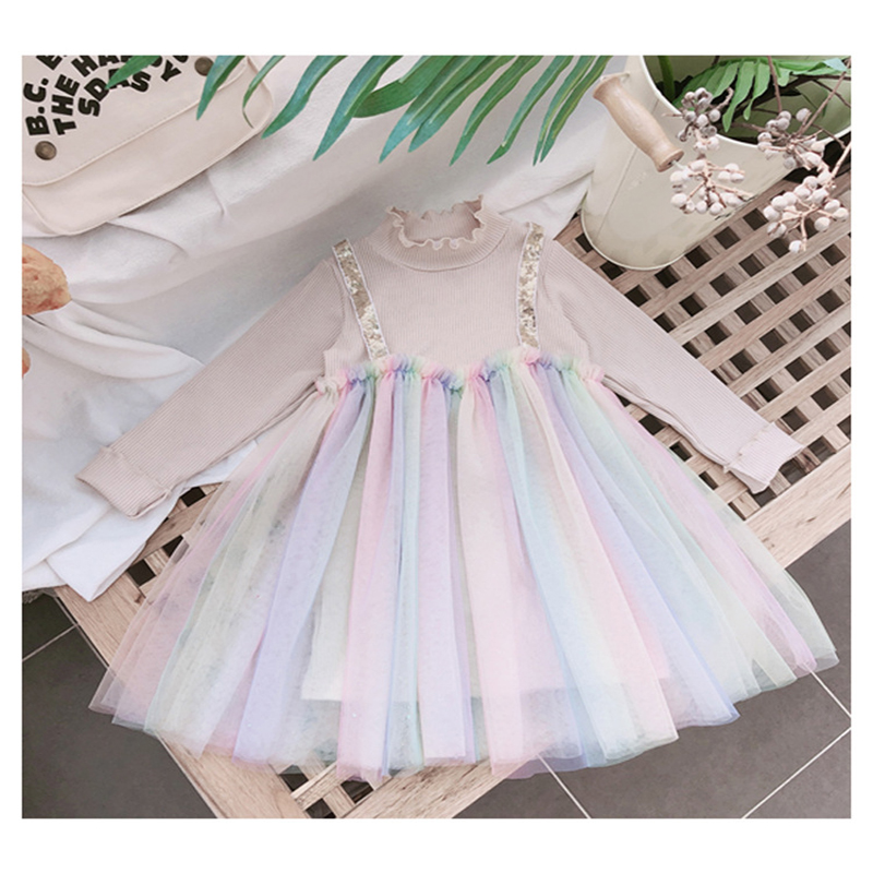 2020 Spring Aurumn Girls Dress Toddler Fairy Rainbow Princess Dress Children Baby Long Sleeve Cotton Kids Clothes, White
2020 Spring Aurumn Girls Dress Toddler Fairy Rainbow Princess Dress Children Baby Long Sleeve Cotton Kids Clothes, White