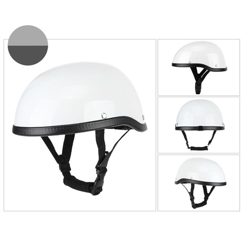 Motorcycle Cap Helmet Vintage Half Face Helmets Retro Safety Hat Head Protector, Brown
Motorcycle Cap Helmet Vintage Half Face Helmets Retro Safety Hat Head Protector, Brown