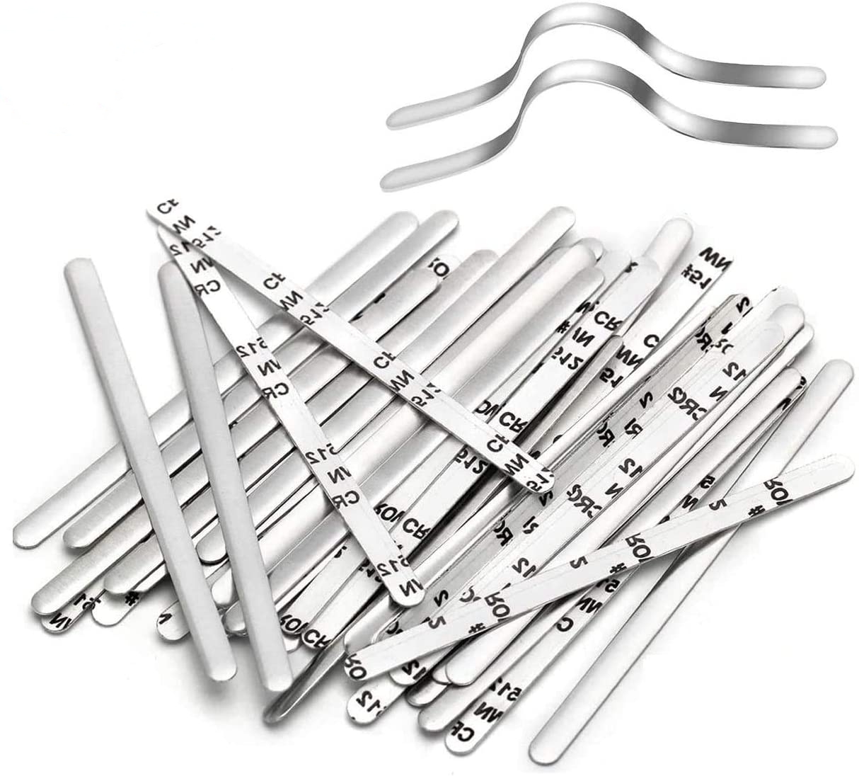 Nose Bridge Strips for Mask Aluminum Metal Nose Strip Adjustable Nose Clips Wire for DIY Face Mask Making Accessories for Sewing Crafts
Nose Bridge Strips for Mask Aluminum Metal Nose Strip Adjustable Nose Clips Wire for DIY Face Mask Making Accessories for Sewing Crafts