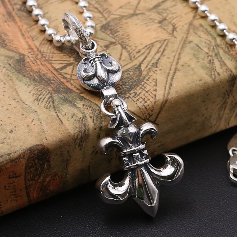Gothic 925 sterling silver handmade designer jewelry American European antique silver vintage style anchors pendants for men women nice gift
