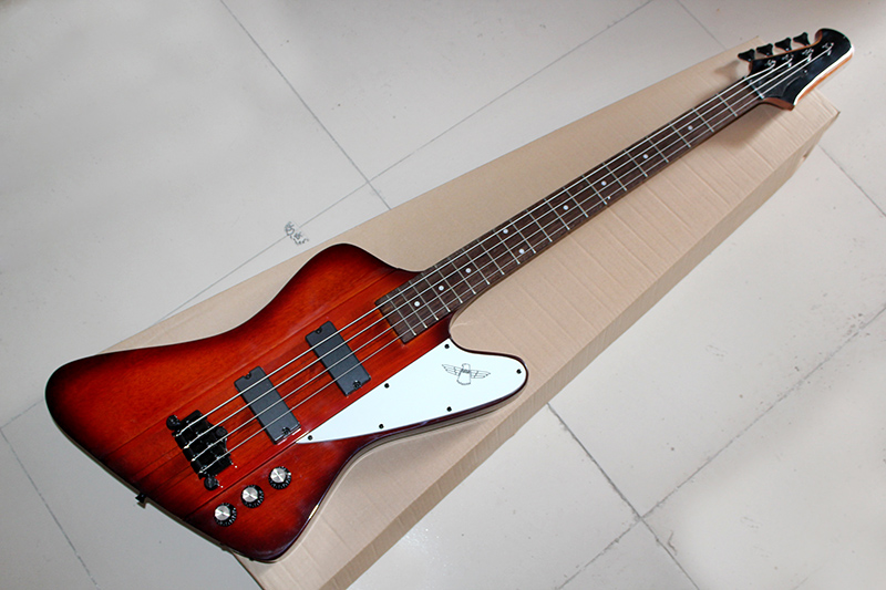 Factory Custom 4-String Red Electric Bass Guitar with Neck-Thru-Body,Rosewood Fingerboard,Black Hardwares,Can be Customized
Factory Custom 4-String Red Electric Bass Guitar with Neck-Thru-Body,Rosewood Fingerboard,Black Hardwares,Can be Customized