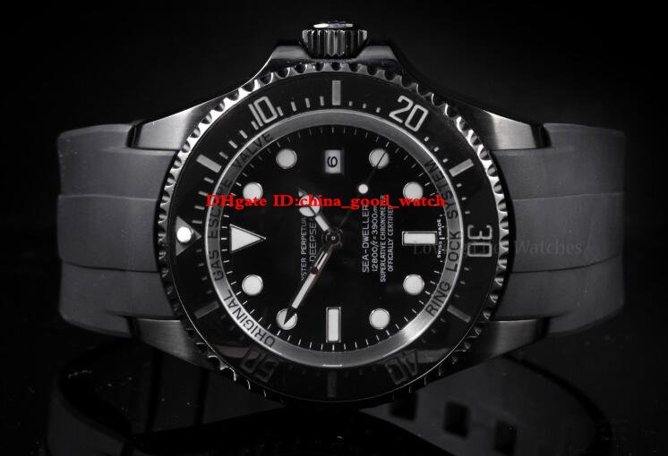 High Quality Watch 126660 126600 Sea Dweller Ceramic ETA 2813 Automatic Sea Black PVD Rubber strap Mens Watches Wristwatches
High Quality Watch 126660 126600 Sea Dweller Ceramic ETA 2813 Automatic Sea Black PVD Rubber strap Mens Watches Wristwatches