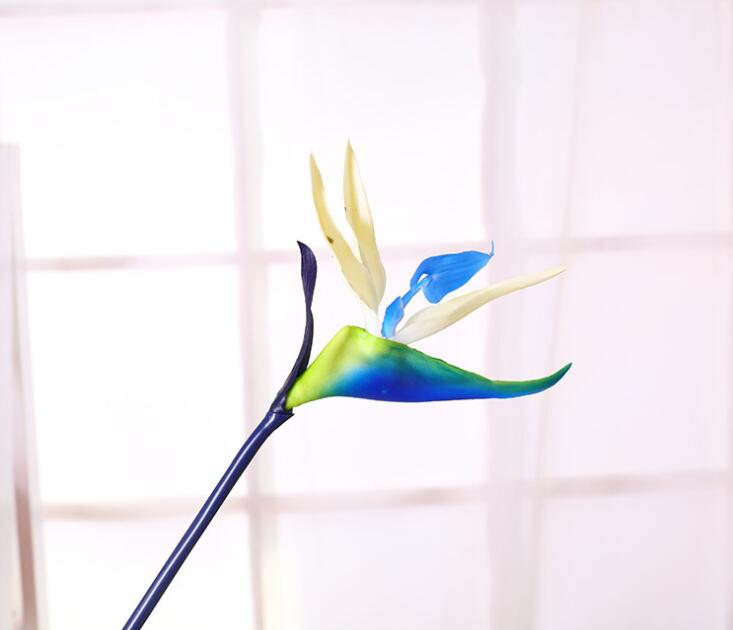 Artificial Plastic Bird Of Paradise Fake Flower Decorative Artificial Flowers Bridal Party Wedding Garden Home Decor