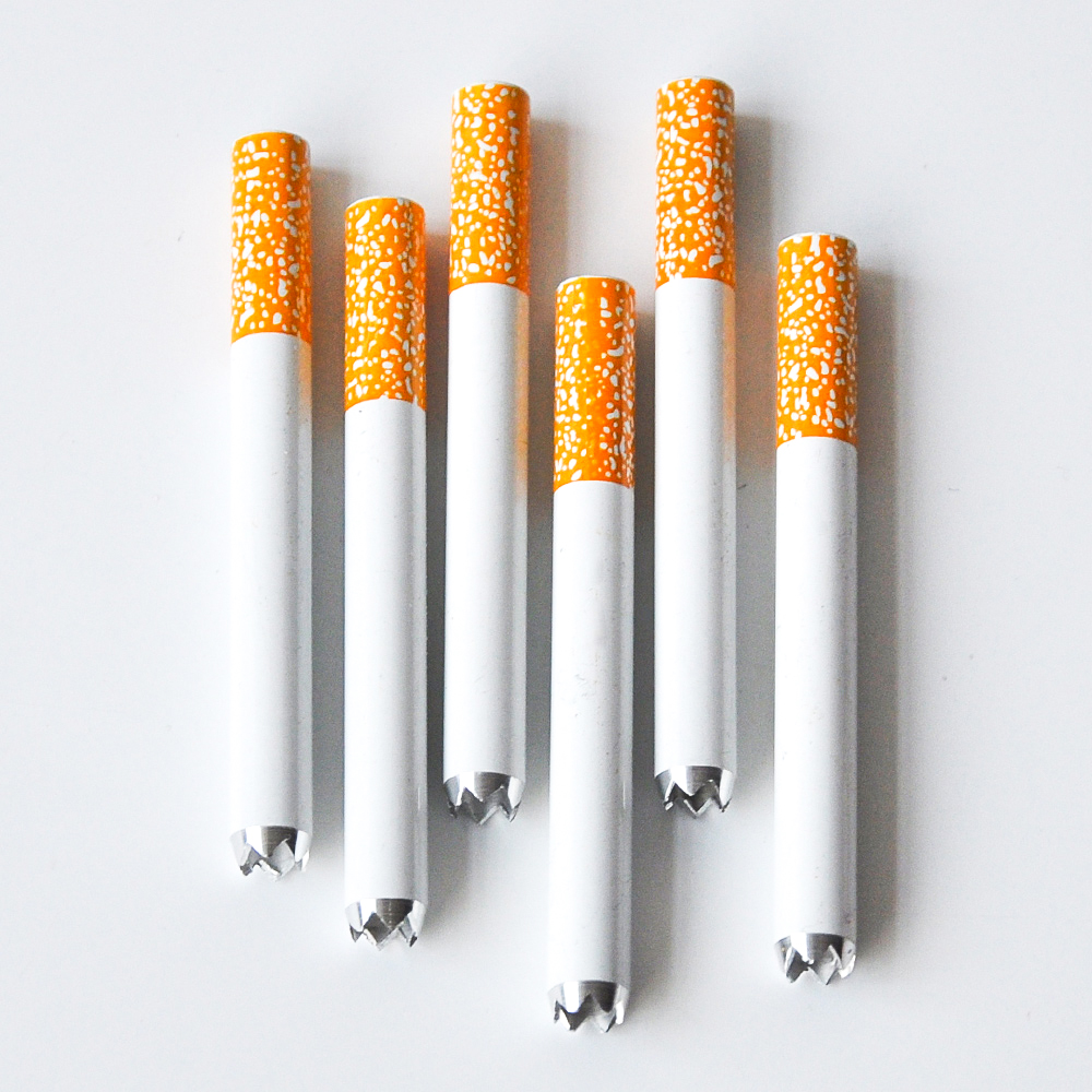 Wholesale Digger Cigarette Hitter Pipe 78mm Cigarette Sawtooth Pipe One Hitter Bat Best aluminum Smoking Pipe smoking accessories
Wholesale Digger Cigarette Hitter Pipe 78mm Cigarette Sawtooth Pipe One Hitter Bat Best aluminum Smoking Pipe smoking accessories