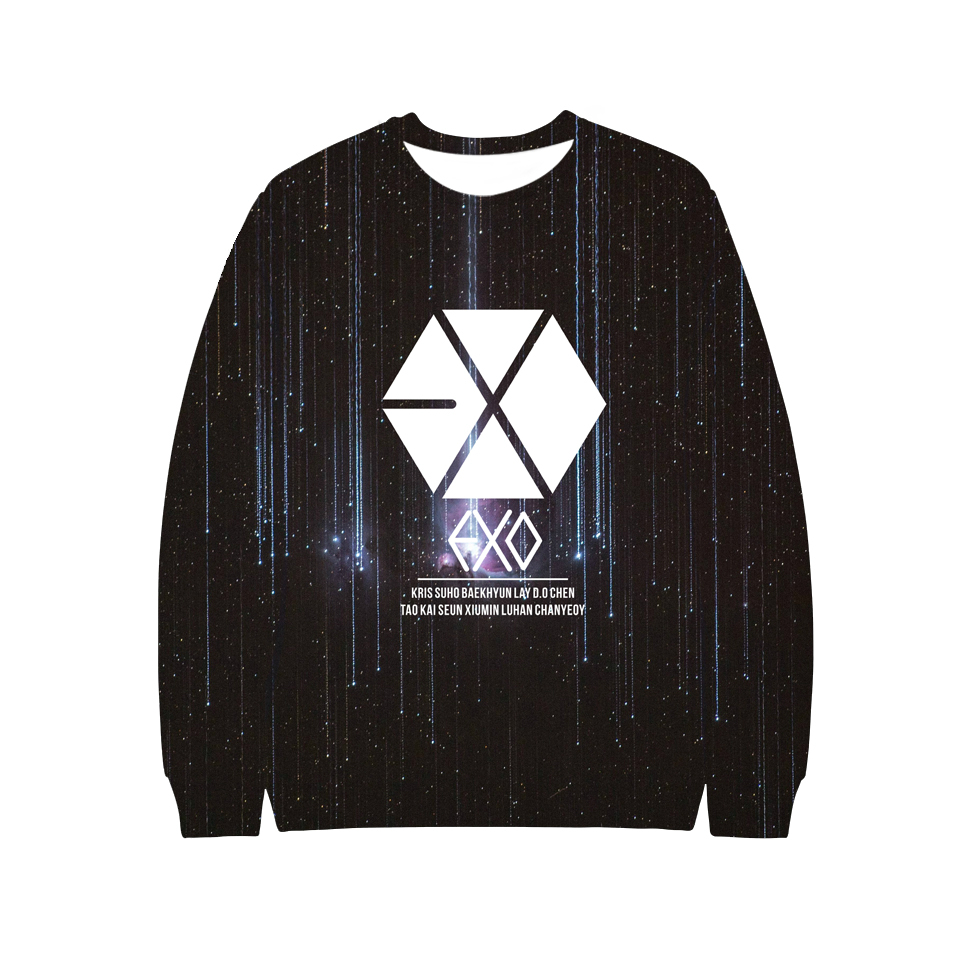 Blackday Kpop 3D Print EXO Love Yourself Cotton K-pop O-Neck Capless Hoodies Women Sweatshirt Hip Hop Female Fans Tracksuit, As picture
Blackday Kpop 3D Print EXO Love Yourself Cotton K-pop O-Neck Capless Hoodies Women Sweatshirt Hip Hop Female Fans Tracksuit, As picture