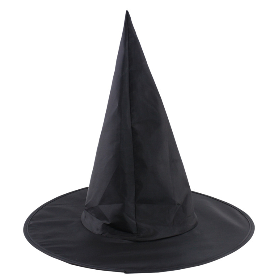 Gauges Halloween Costumes Witch Hat Masquerade Wizard Black Spire Hat Witch Costume Accessory Cosplay Party Fancy Dress Decor JK1909XB