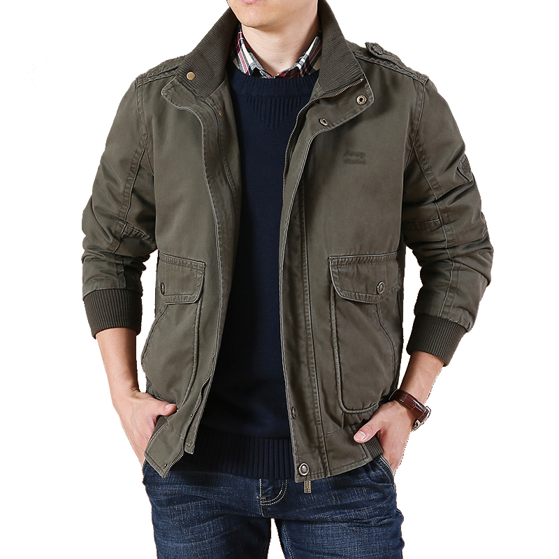 Autumn Fashion Jacket Loose Collar Jacket Men's Cotton Leisure Multi Pocket Work Black Large Size Top GG50jk
Autumn Fashion Jacket Loose Collar Jacket Men's Cotton Leisure Multi Pocket Work Black Large Size Top GG50jk