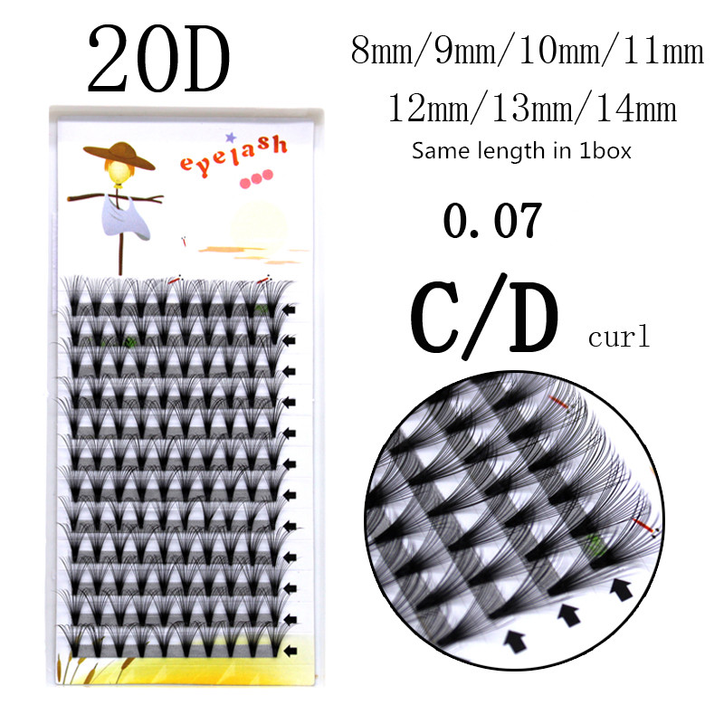 wholesale Private label 100% handmade 12 rows 0.07mm 20 roots/Cluster 3D mink Individual Eyelash Cluster Eye Lashes Extension
wholesale Private label 100% handmade 12 rows 0.07mm 20 roots/Cluster 3D mink Individual Eyelash Cluster Eye Lashes Extension