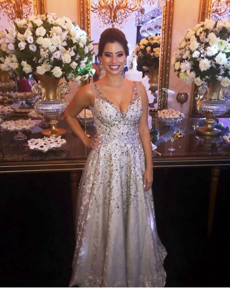 Sparkle Mother Of The Bride Dresses V Neck Sequins Beaded Floor Length Plus Size Wedding Guest Dress Lace Appliques Evening Gowns