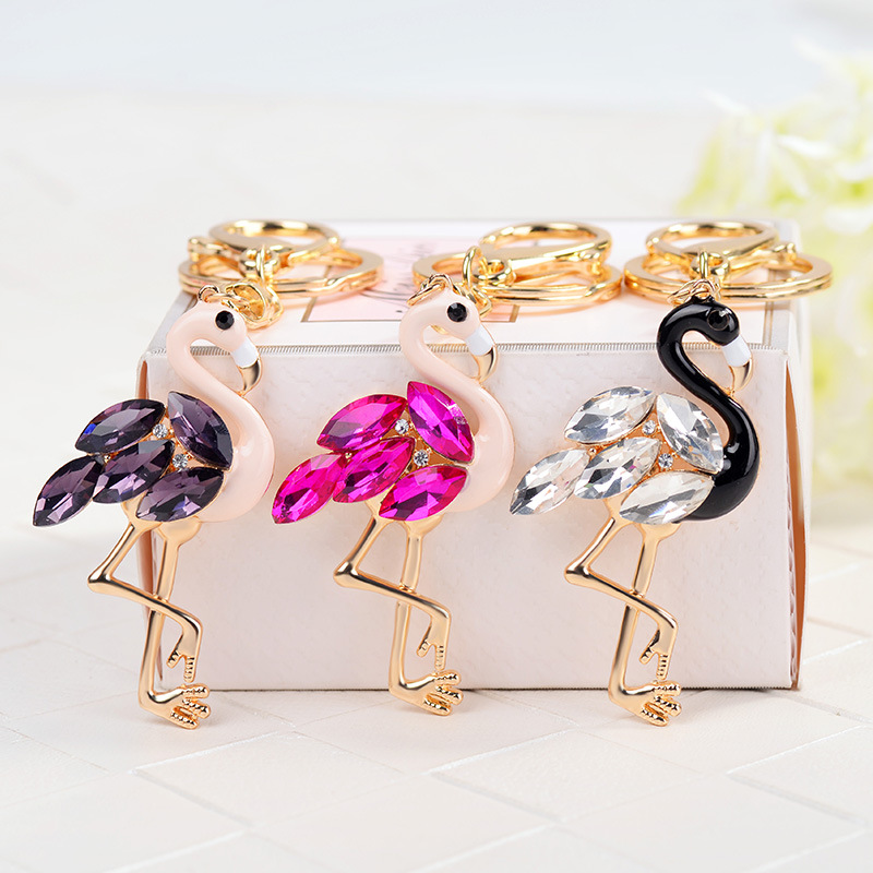 Flamingo Keychains Rings Rhinestone Fashion Car Key Charm Pendant Animal Keyrings Bag Jewelry Accessories Fashion Men Women Key Chain Holder, Slivery;golden
Flamingo Keychains Rings Rhinestone Fashion Car Key Charm Pendant Animal Keyrings Bag Jewelry Accessories Fashion Men Women Key Chain Holder, Slivery;golden
