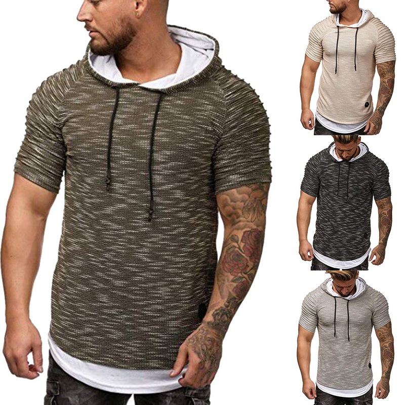 VERTVIE Men's T Shirt Summer Fashion Hooded Short-Sleeve Tee Male T-Shirt Male Tops Camisa Masculina Plus Size 3XL Dropshipping, Army green-b
VERTVIE Men's T Shirt Summer Fashion Hooded Short-Sleeve Tee Male T-Shirt Male Tops Camisa Masculina Plus Size 3XL Dropshipping, Army green-b