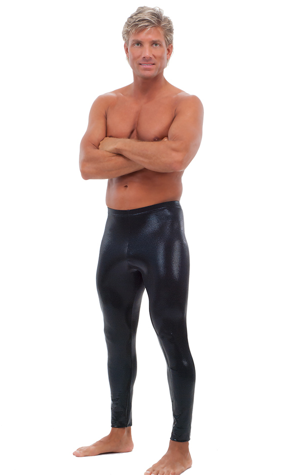 Mens Gold Silver Black Metallic Dance Leggings Shiny Stage Performance Pants Spandex Skinny For Adults And Boys