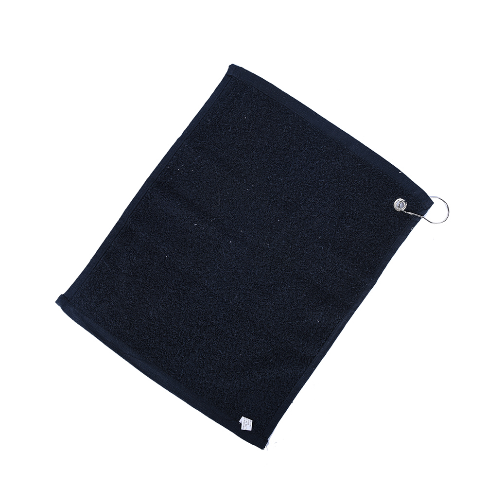 30*40CM Golf Towel Cotton Comfortable Sport Hand Towel With Mental Hook Carabiner Sports Golf Hand Towel