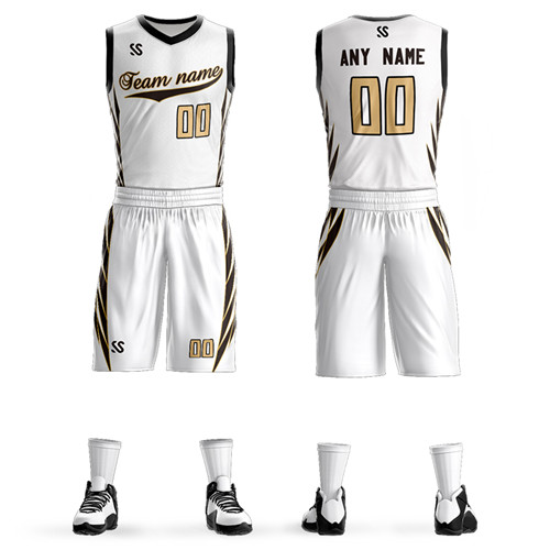 Wholesale Custom Name + Number Kids & Adult College Basketball Jerseys USA Basketball Jersey Youth Cheap Basketball Uniforms Sets