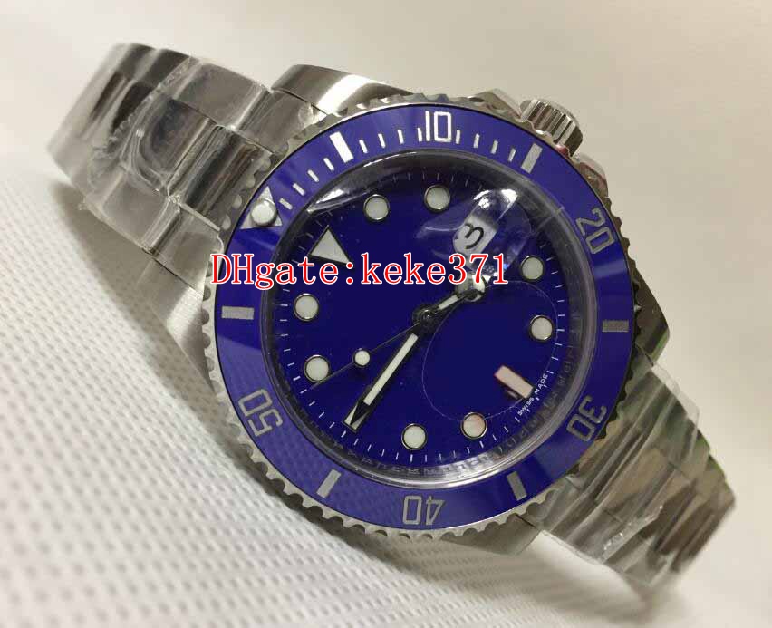 Topselling Wristwatches 40mm 116619 116619LB Blue Ceramic Bezel Stainless Steel Asia 2813 Movement Mechanical Automatic Mens watch Watches, Black
Topselling Wristwatches 40mm 116619 116619LB Blue Ceramic Bezel Stainless Steel Asia 2813 Movement Mechanical Automatic Mens watch Watches, Black
