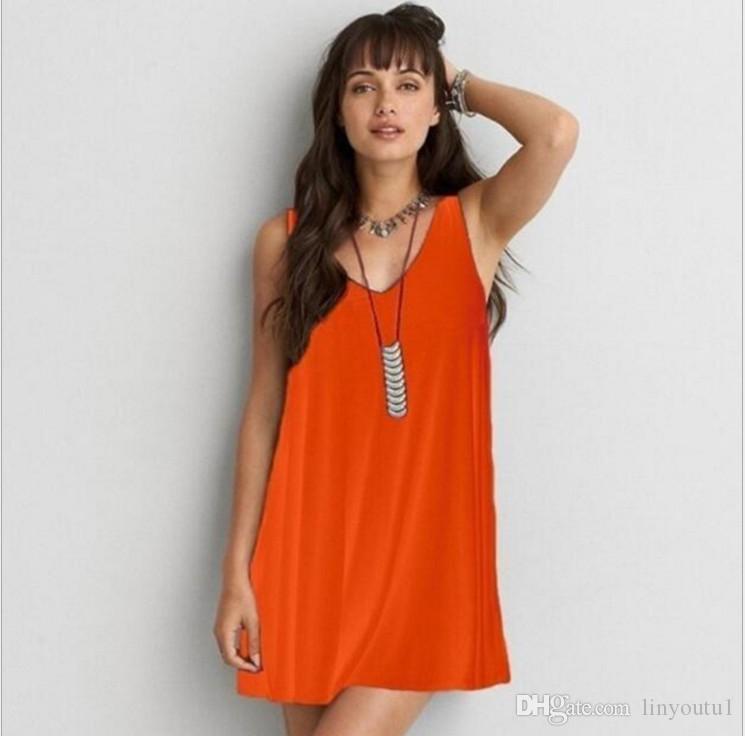 2020 New Women Plus size Dresses Sexy V-Neck Long Knitted Dress Female Sleeveless Bodycon Tank Dress
