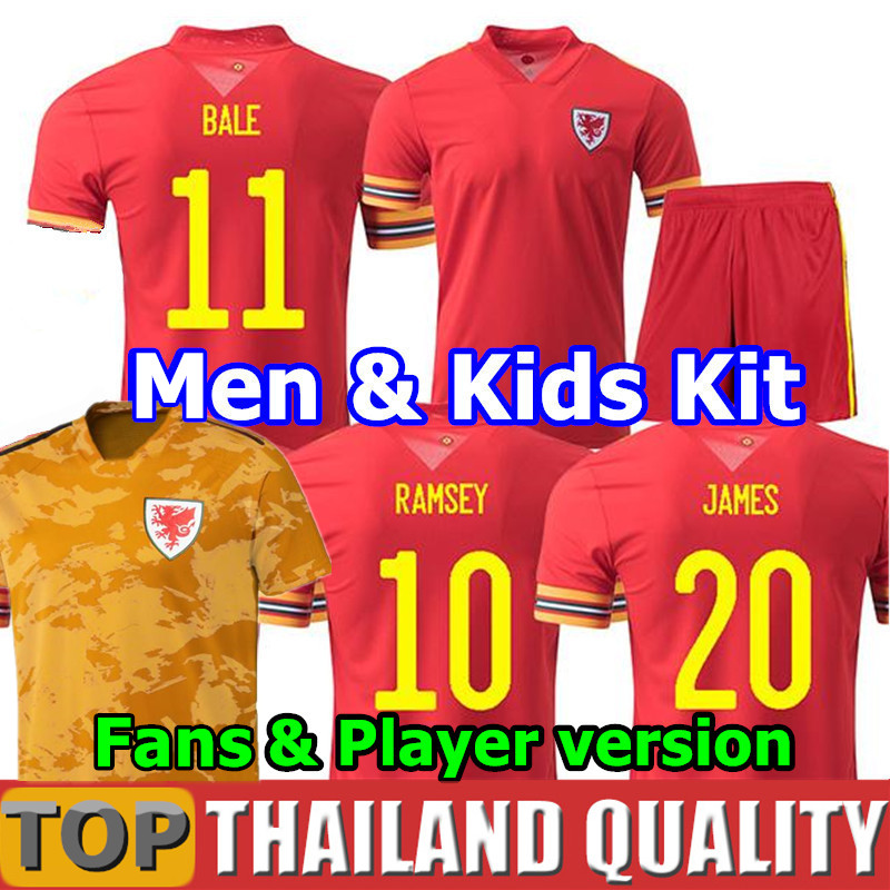 2021 Wales soccer jerseys BALE JAMES RAMSEY National Team 20 21 Cymru HOME away maillot de football shirt Men kids kit uniforms, Home + patches - men
2021 Wales soccer jerseys BALE JAMES RAMSEY National Team 20 21 Cymru HOME away maillot de football shirt Men kids kit uniforms, Home + patches - men
