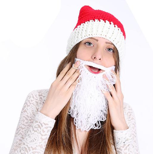 Christmas Santa Claus Beard Sweater Hat Hand Knitted Bearded Winter Warmer Sweater Hat
Christmas Santa Claus Beard Sweater Hat Hand Knitted Bearded Winter Warmer Sweater Hat