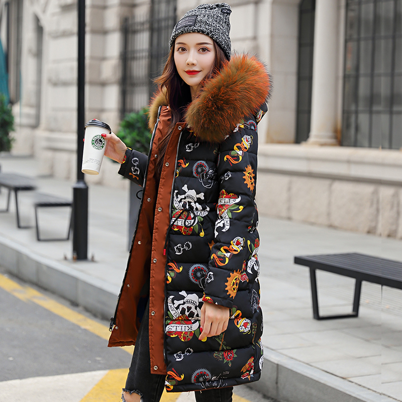 Two-side Wear Parka Women's Winter Jacket Long Coat Women Large Fur Korean Down Cotton Coats Parkas Mujer 2020 KJ672, Black
Two-side Wear Parka Women's Winter Jacket Long Coat Women Large Fur Korean Down Cotton Coats Parkas Mujer 2020 KJ672, Black
