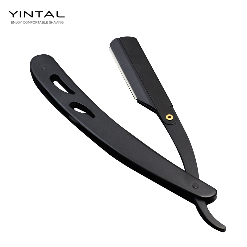 Men Shaving Barber Tools Hair Razor and Blades Antique Black Folding Shaving Knife Stainless Steel Straight razor Holder
Men Shaving Barber Tools Hair Razor and Blades Antique Black Folding Shaving Knife Stainless Steel Straight razor Holder