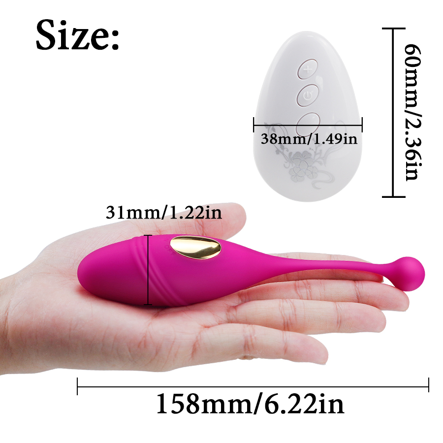 FLXUR Wireless Remote Vibrating Vaginal Ball G Spot Clitoris Stimulator Silicone Dildo Vibrators Panties Adult Sex Toy for Women Y191017