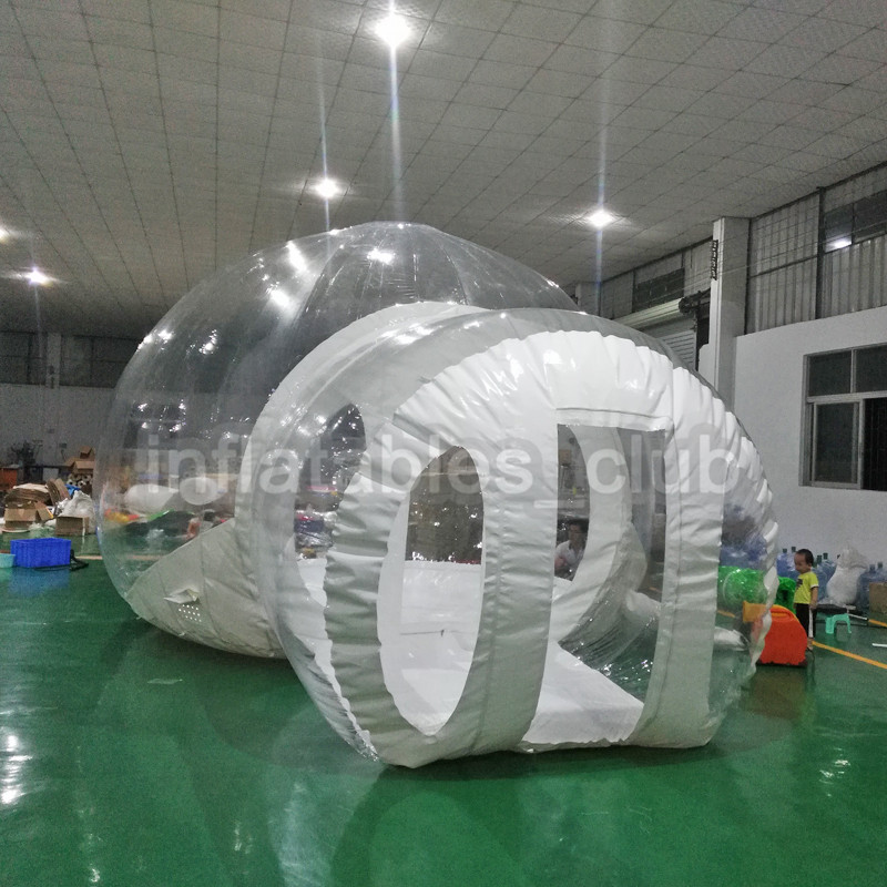 Blower Inflatable Bubble Tent For 3M Dia Bubble el For Human Transparent Igloo Tent Promotion