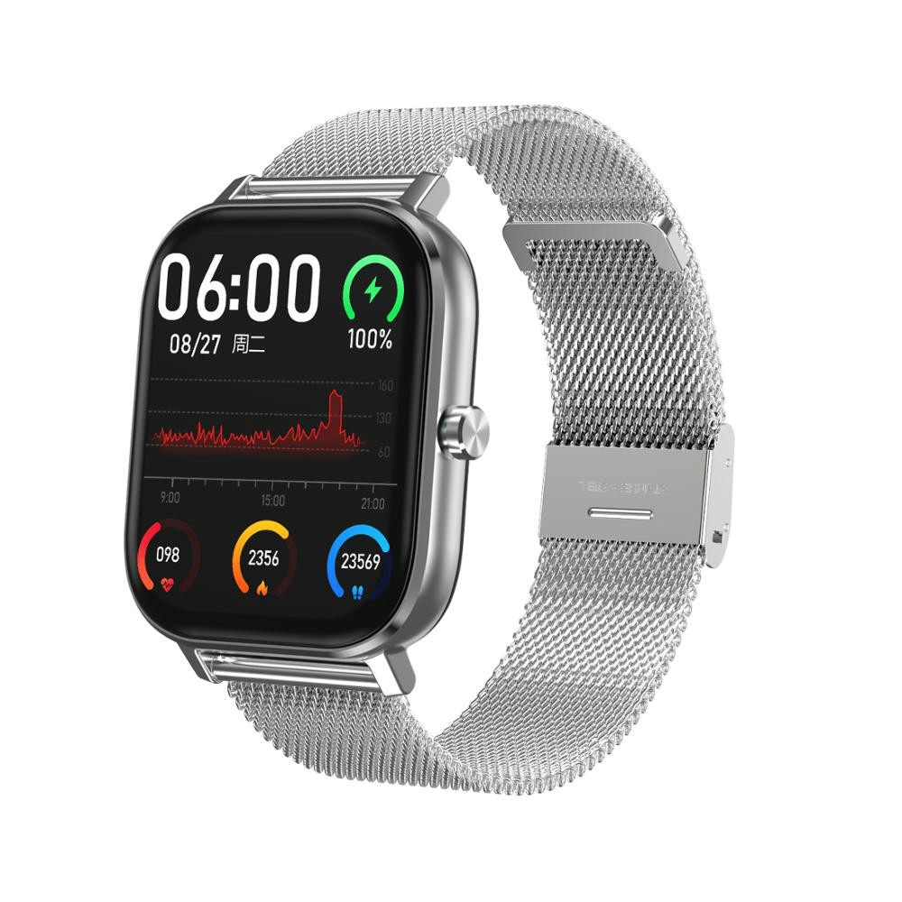 DT35 Steel Strap Smart Watch ECG Heart Rate Monitor Smartwatch Blood Pressure Oxygen Fitness Smart Bracelet Band Health Tracker Women Men
DT35 Steel Strap Smart Watch ECG Heart Rate Monitor Smartwatch Blood Pressure Oxygen Fitness Smart Bracelet Band Health Tracker Women Men