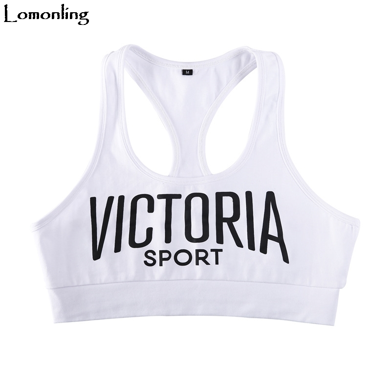 Lomonling 2018 New Women's Vest Fashion Base Letters Printed Comfort Cotton Y190123