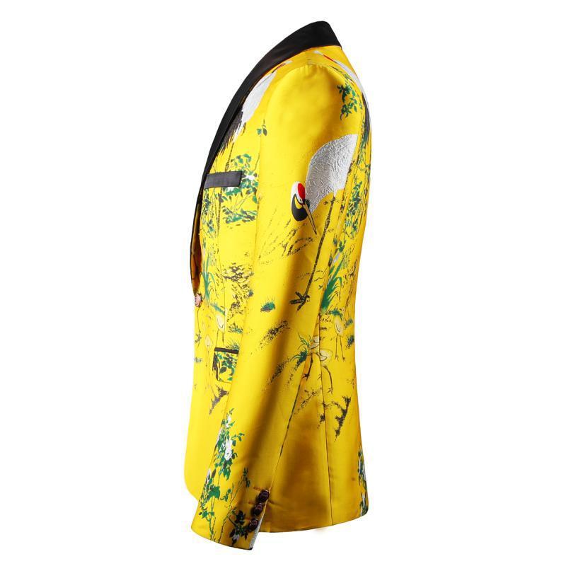 High Quality New Brand Man Clothes Fashion Luxury Floral Embroidery Mens Casual Slim Fit Blazer Masculino Plus Size, As the picture
High Quality New Brand Man Clothes Fashion Luxury Floral Embroidery Mens Casual Slim Fit Blazer Masculino Plus Size, As the picture