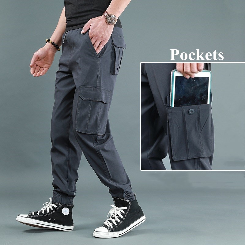 6XL Summer Ice Silk Stretch Quick Dry Cargo Pants Overalls Mens Loose Breathable Trousers Large Size Outdoor Hiking Spoprts Pant, Light gray
6XL Summer Ice Silk Stretch Quick Dry Cargo Pants Overalls Mens Loose Breathable Trousers Large Size Outdoor Hiking Spoprts Pant, Light gray