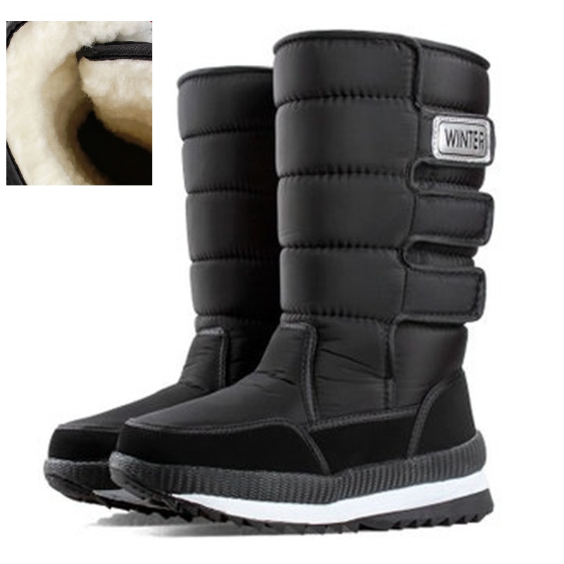 Men Platform Non-slip Thick Wool Snow Boots Cold Winter Man Keep Warm Waterproof Shoes Outdoor Mid-Calf Male Boots, Blue
Men Platform Non-slip Thick Wool Snow Boots Cold Winter Man Keep Warm Waterproof Shoes Outdoor Mid-Calf Male Boots, Blue