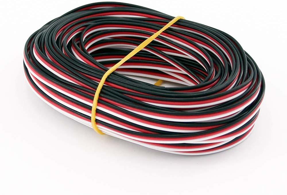 FUSE MODEL 26AWG/22AWG JR Futaba Servo Extension Cable Wire 30/60 Cord Lead Extended Wiring for RC DIY accessories 5 Meters 16 feet
FUSE MODEL 26AWG/22AWG JR Futaba Servo Extension Cable Wire 30/60 Cord Lead Extended Wiring for RC DIY accessories 5 Meters 16 feet