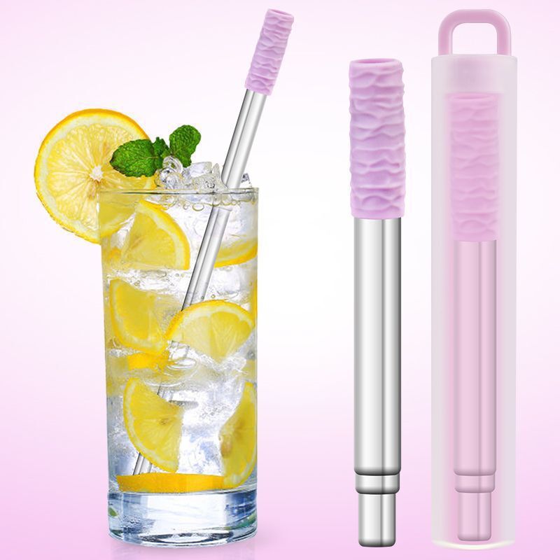 hot Portable stainless steel telescopic straw straight tube creative 304 stainless steel milk tea metal telescopic straw set
hot Portable stainless steel telescopic straw straight tube creative 304 stainless steel milk tea metal telescopic straw set