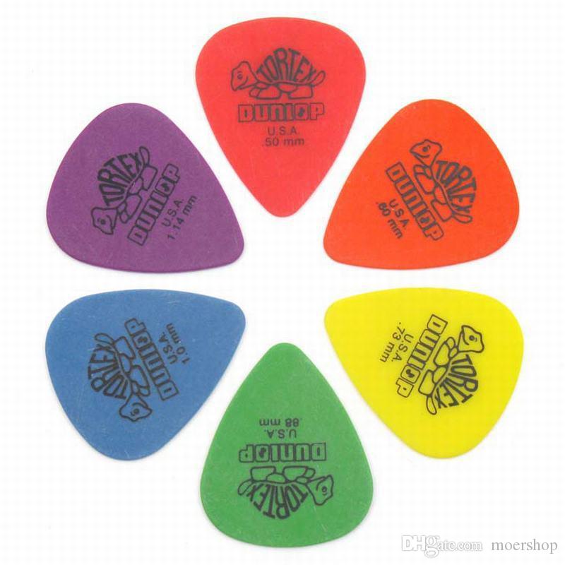 Acoustic Electric Guitar Bass Dunlop Guitar Picks Tortex pick Standard Classic Mediator Ukulele Pick musical instrument