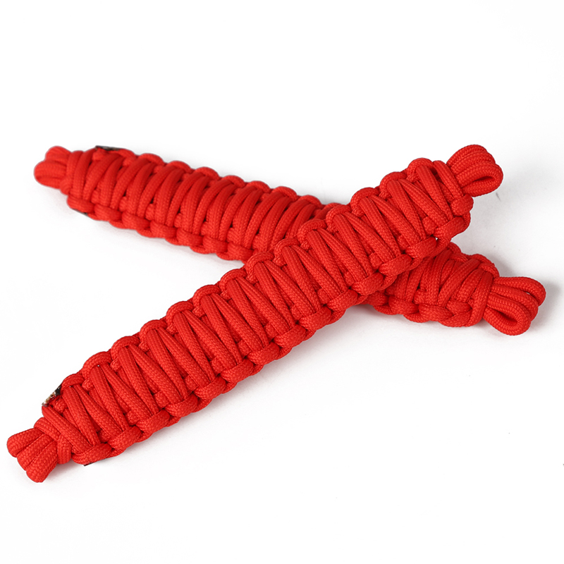 Door Limiting Straps for Jeep Wrangler CJ YJ TJ JK JKU JL Door Limiter Paracord Hand Woven Red(2pcs)