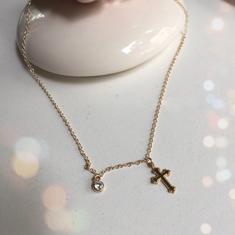 Bacolod Cross Round Women's Chain Necklace Classic Gold Color Party Birthday Jewelry&Accessories Female Long Pendant Necklaces
Bacolod Cross Round Women's Chain Necklace Classic Gold Color Party Birthday Jewelry&Accessories Female Long Pendant Necklaces