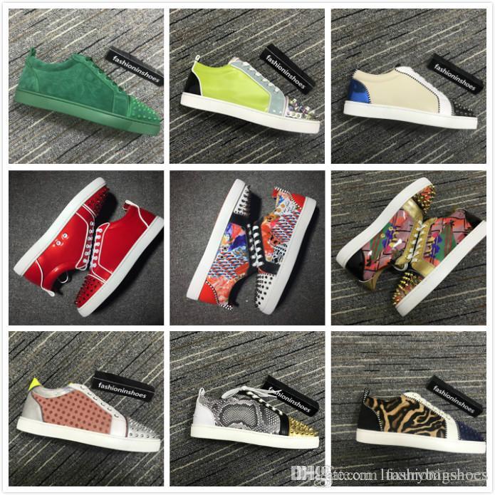 fashioninshoes Junior Spikes Orlato Men's Flat red bottoms low top sneaker men genuine leather gz Casual Shoes red sole cc runner train, Black
fashioninshoes Junior Spikes Orlato Men's Flat red bottoms low top sneaker men genuine leather gz Casual Shoes red sole cc runner train, Black