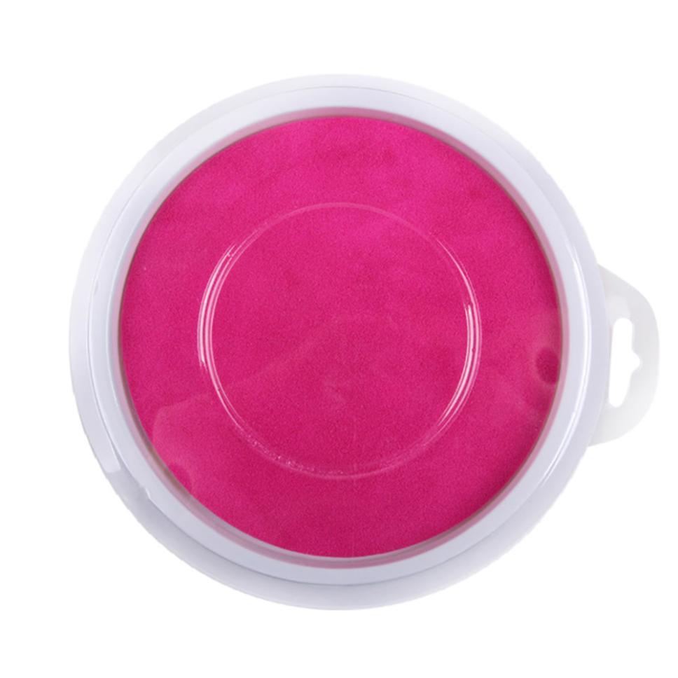Large Round coloring box DIY Ink Pad Stamp Finger Draw Painting Graffiti For Kids Children Creativity Imagination Education toy Wholesale