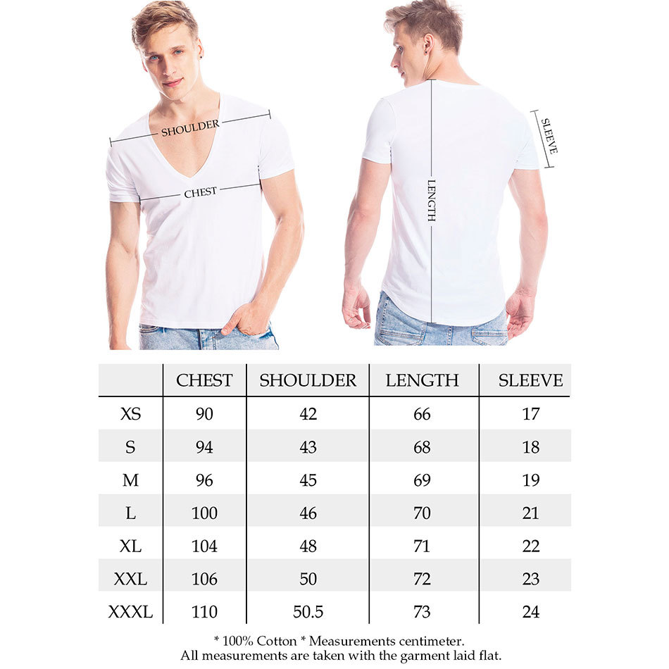 Deep V Neck Tshirt for Men Low Cut Vneck Wide Vee Top Tee Male Modal Drop Tail Slim Fit Short Sleeve Tshirt Invisible Undershirt CY200522