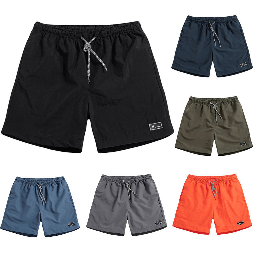 Summer Running Shorts Men Sports Jogging Fitness Shorts Quick Dry Mens Gym Men Sport Beach Wear 5XL h