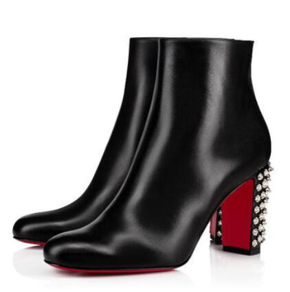 Hot New Elegant Suzi Folk Ankle Boots,Wine-red,Black Suede & Leather Lady Red Bottom Boot Women Chunky Heels Winter Fashion Boot With Box, Colour1
Hot New Elegant Suzi Folk Ankle Boots,Wine-red,Black Suede & Leather Lady Red Bottom Boot Women Chunky Heels Winter Fashion Boot With Box, Colour1