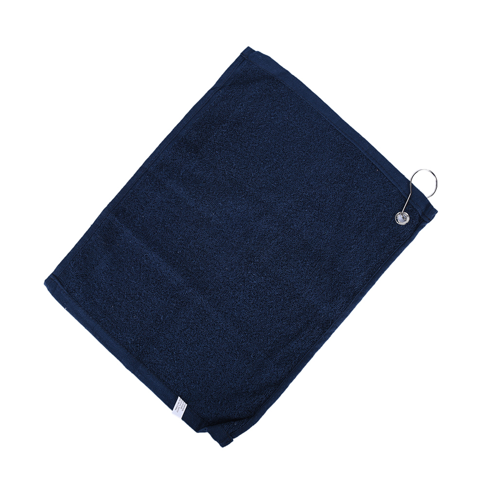 30*40CM Golf Towel Cotton Comfortable Sport Hand Towel With Mental Hook Carabiner Sports Golf Hand Towel