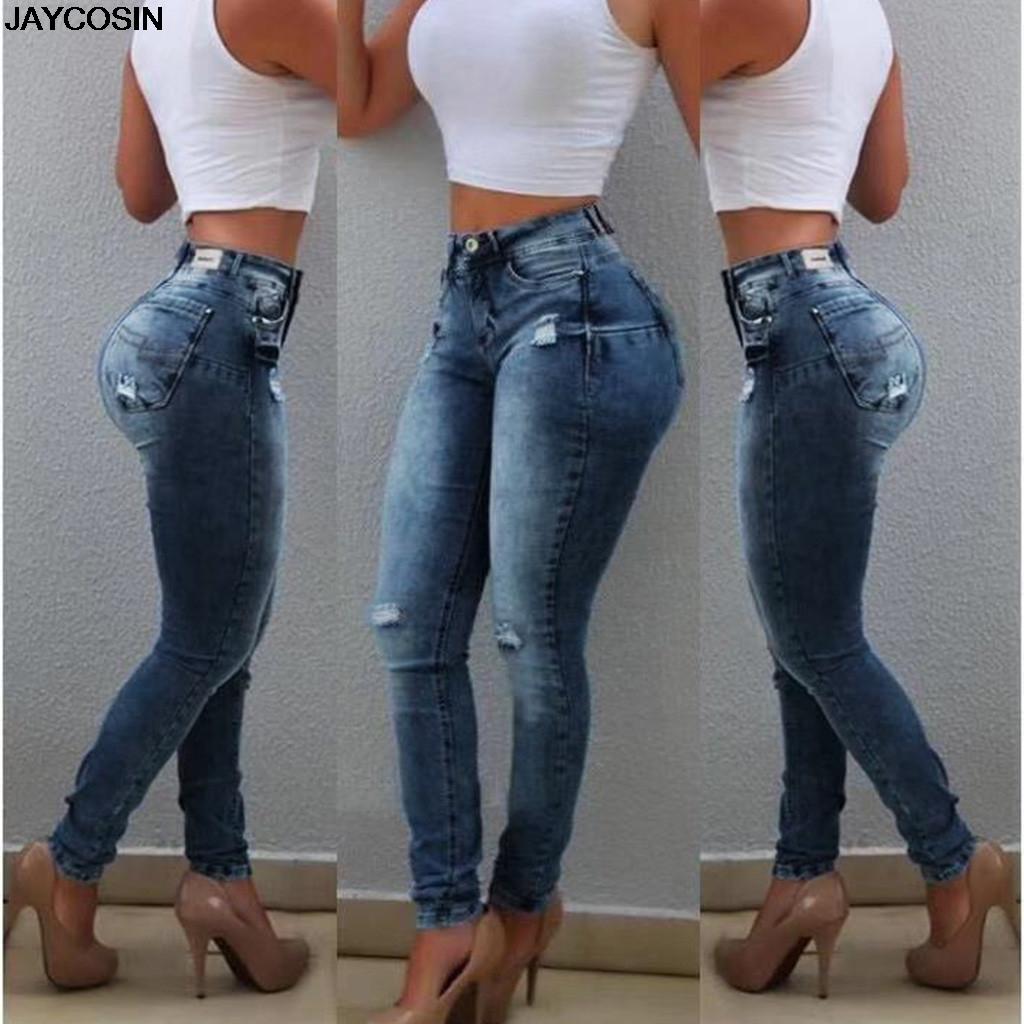 JAYCOSIN jeans Women Fashion Hole Pocket Wild Slim Fit Tight Pants 2020 new hot sale boyfriend jean femme vaqueros mujer 1214, Blue
JAYCOSIN jeans Women Fashion Hole Pocket Wild Slim Fit Tight Pants 2020 new hot sale boyfriend jean femme vaqueros mujer 1214, Blue