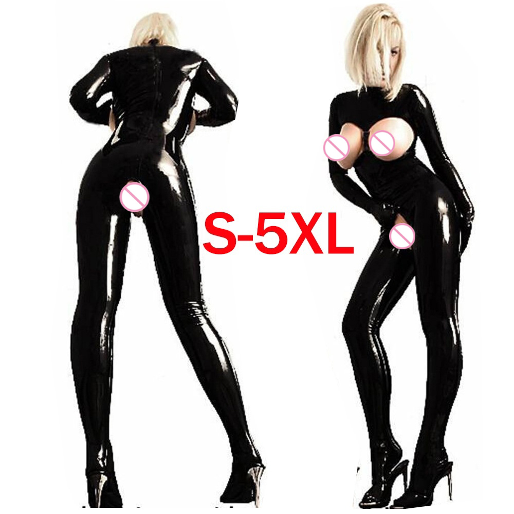 Plus Size 4XL 5XL Women Catsuit Open Bust Bodysuit Cat Ladies Costume Open Crotch Sexy PVC Latex Catsuit Tight Fitting Jumpsuits LY191222, Khaki
Plus Size 4XL 5XL Women Catsuit Open Bust Bodysuit Cat Ladies Costume Open Crotch Sexy PVC Latex Catsuit Tight Fitting Jumpsuits LY191222, Khaki