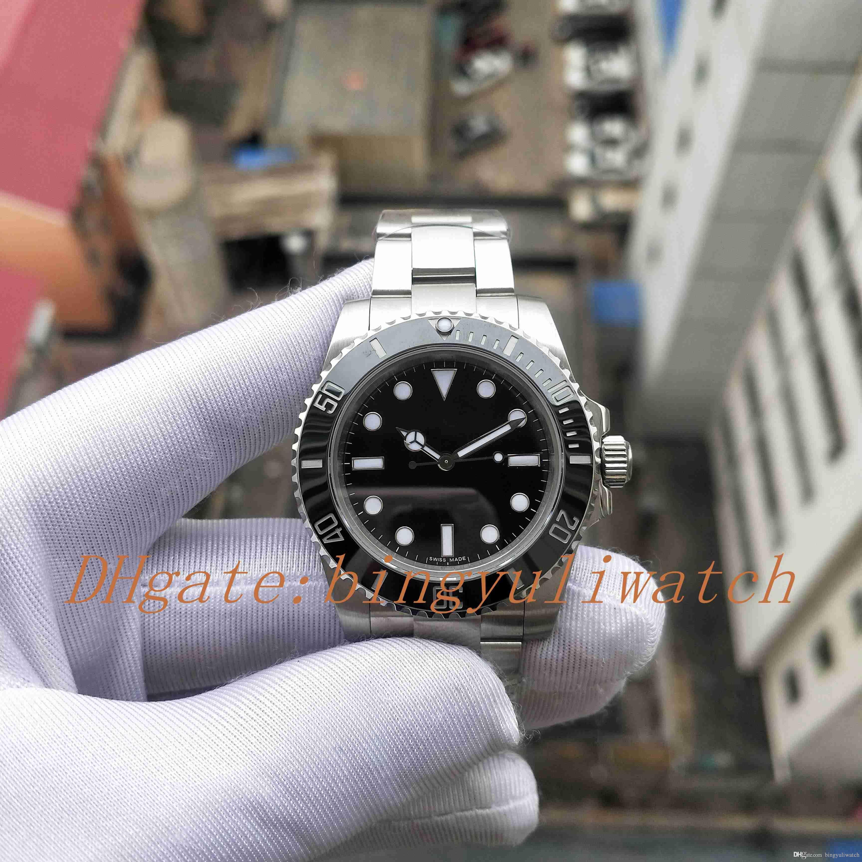 New Super N Factory photograph 114060 NO DATE Watch Black Ceramic 116610 Bezel Sapphire Glass 40mm Mens Watches with original Plastic box, 01
New Super N Factory photograph 114060 NO DATE Watch Black Ceramic 116610 Bezel Sapphire Glass 40mm Mens Watches with original Plastic box, 01
