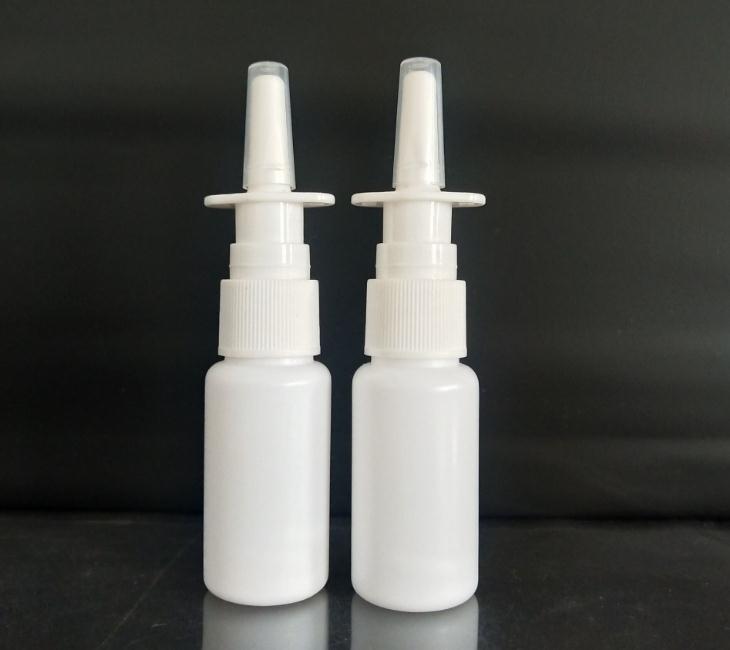 Wholesale 1000 pcs 10ml White Empty Plastic Nasal Spray Bottle 10ml Nasal Atomizers SN2831