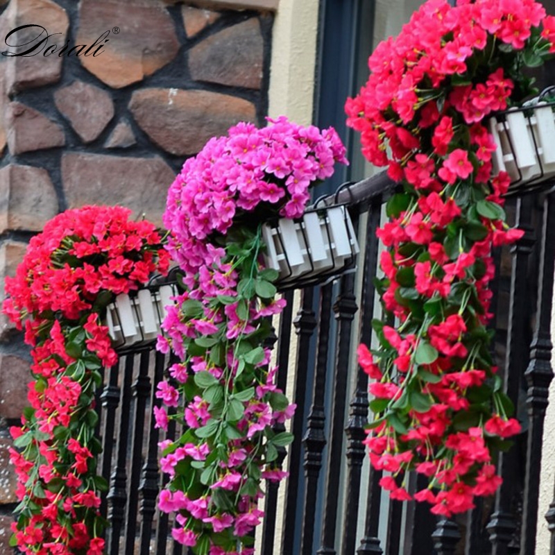 New Violet Artificial Flower Decoration Simulation Wall Hanging Basket Flower Orchid Silk Long Vine, Four-petal bouquet
New Violet Artificial Flower Decoration Simulation Wall Hanging Basket Flower Orchid Silk Long Vine, Four-petal bouquet