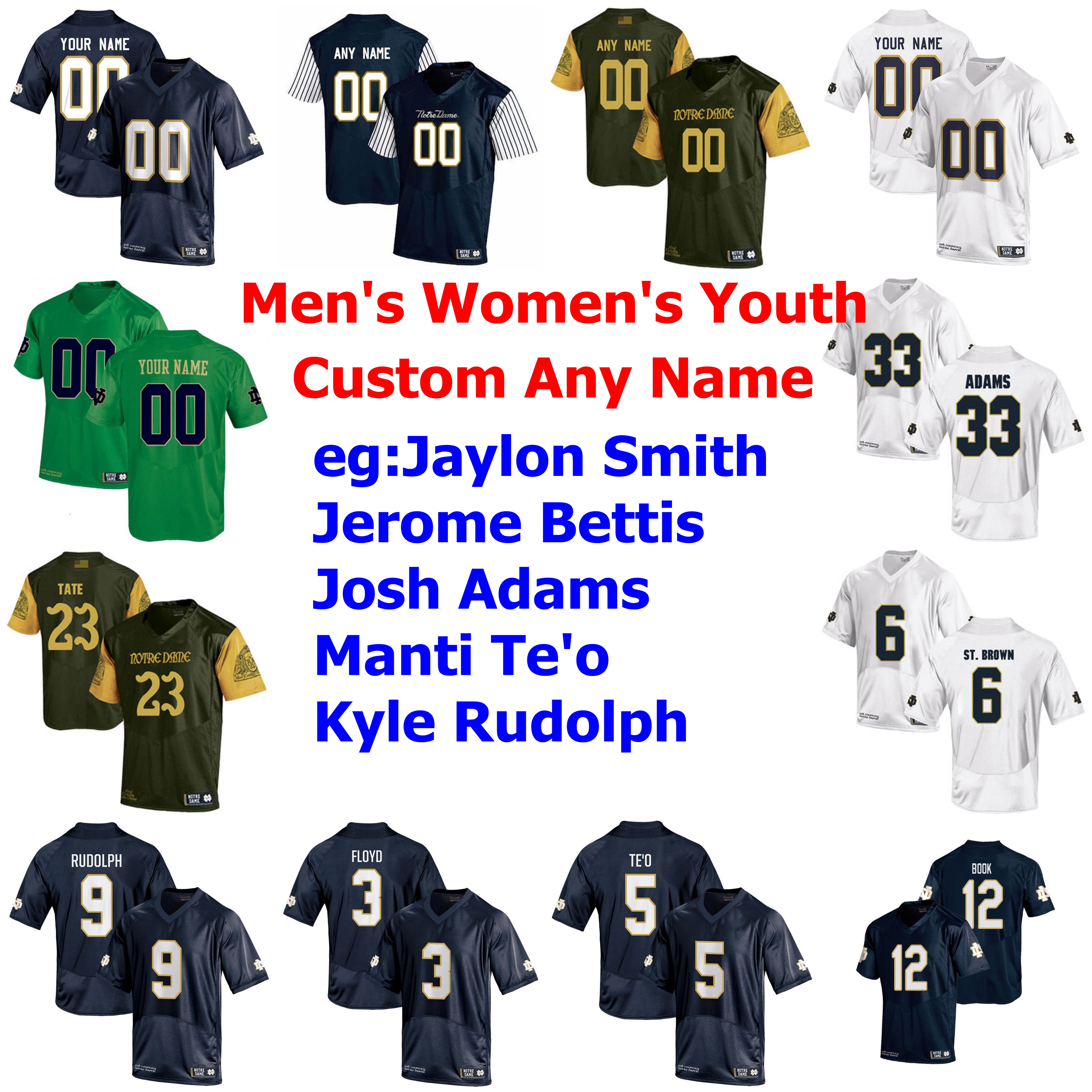 NCAA College Football Jerseys 9 Kyle Rudolph Jersey 3 Michael Floyd 23 Golden Tate 12 Ian Book 1 Louis Nix III Custom Stitched, Womens white
NCAA College Football Jerseys 9 Kyle Rudolph Jersey 3 Michael Floyd 23 Golden Tate 12 Ian Book 1 Louis Nix III Custom Stitched, Womens white