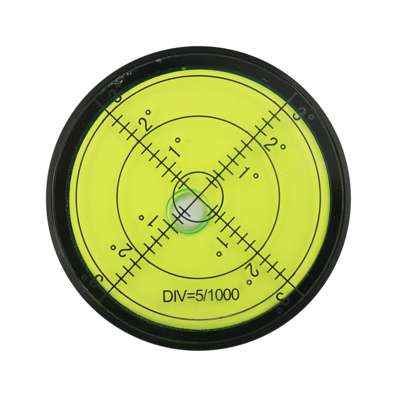 HACCURY High Quality Metal Universal Bullseyes Level Spirit Level bubble Black Color accuracy 15'/2mm size60*10mm
HACCURY High Quality Metal Universal Bullseyes Level Spirit Level bubble Black Color accuracy 15'/2mm size60*10mm