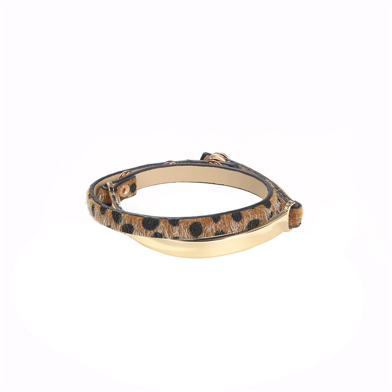 New Design Leopard Print PU Bracelets for Women Punk Jewelry Animal Print Leather Bangle Femme Metal Bracelet Brand bijoux
New Design Leopard Print PU Bracelets for Women Punk Jewelry Animal Print Leather Bangle Femme Metal Bracelet Brand bijoux